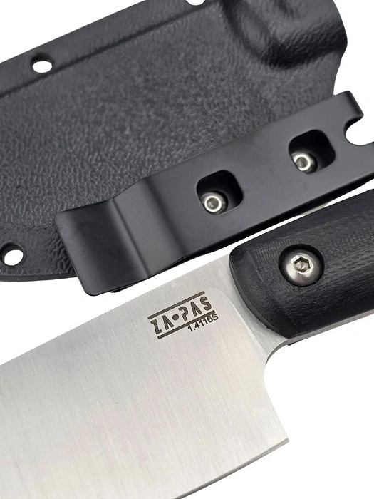 Messer Za-Pas SK V1 - Schwarz/Satin, Bild 7 von 8