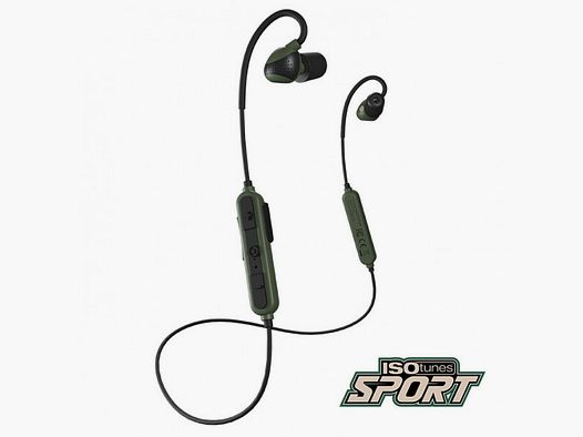 ISO-TUNES-SPORT ADVANCE - ACTIVE HEARING PROTECTION - GREEN