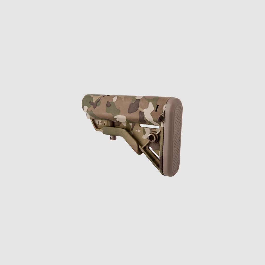B5 SYSTEMS AR-15 BRAVO STOCK RICHIUDIBILE MIL-SPEC MULTI-CAM, immagine 2 di 5
