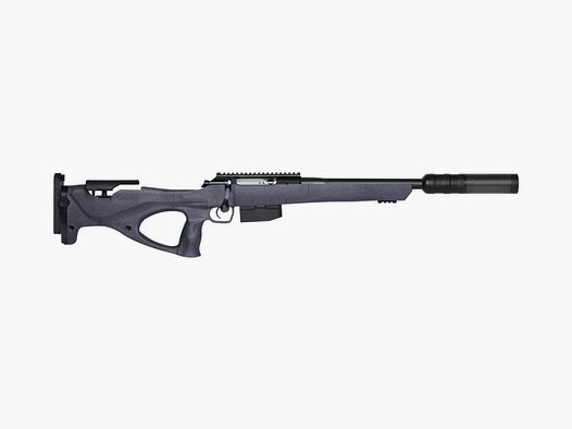 VOERE VOERE LBW-M avec VOERE Polymerschaft (crosse perforée) - canon de chasse avec silencieux intégré Over-Barrel
