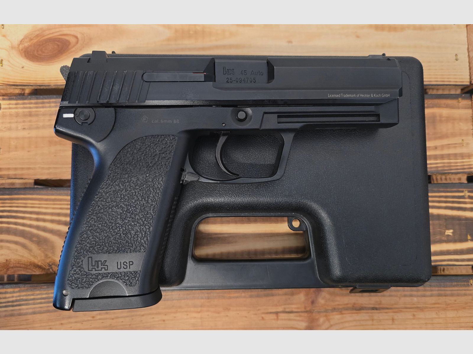 Heckler und Koch USP .45 GBB softairpistool DA, prijs bespreekbaar, afbeelding 5 van 11