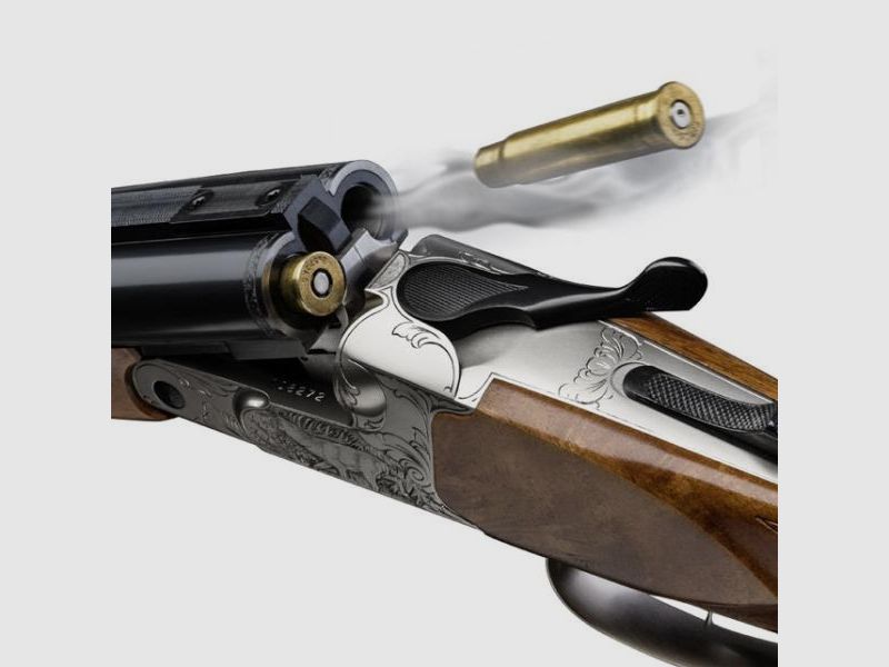 KRIEGHOFF Doppelbüchse Mod. Classic - 2-Schloß-System 8x57JRS    -Schaftholz#2