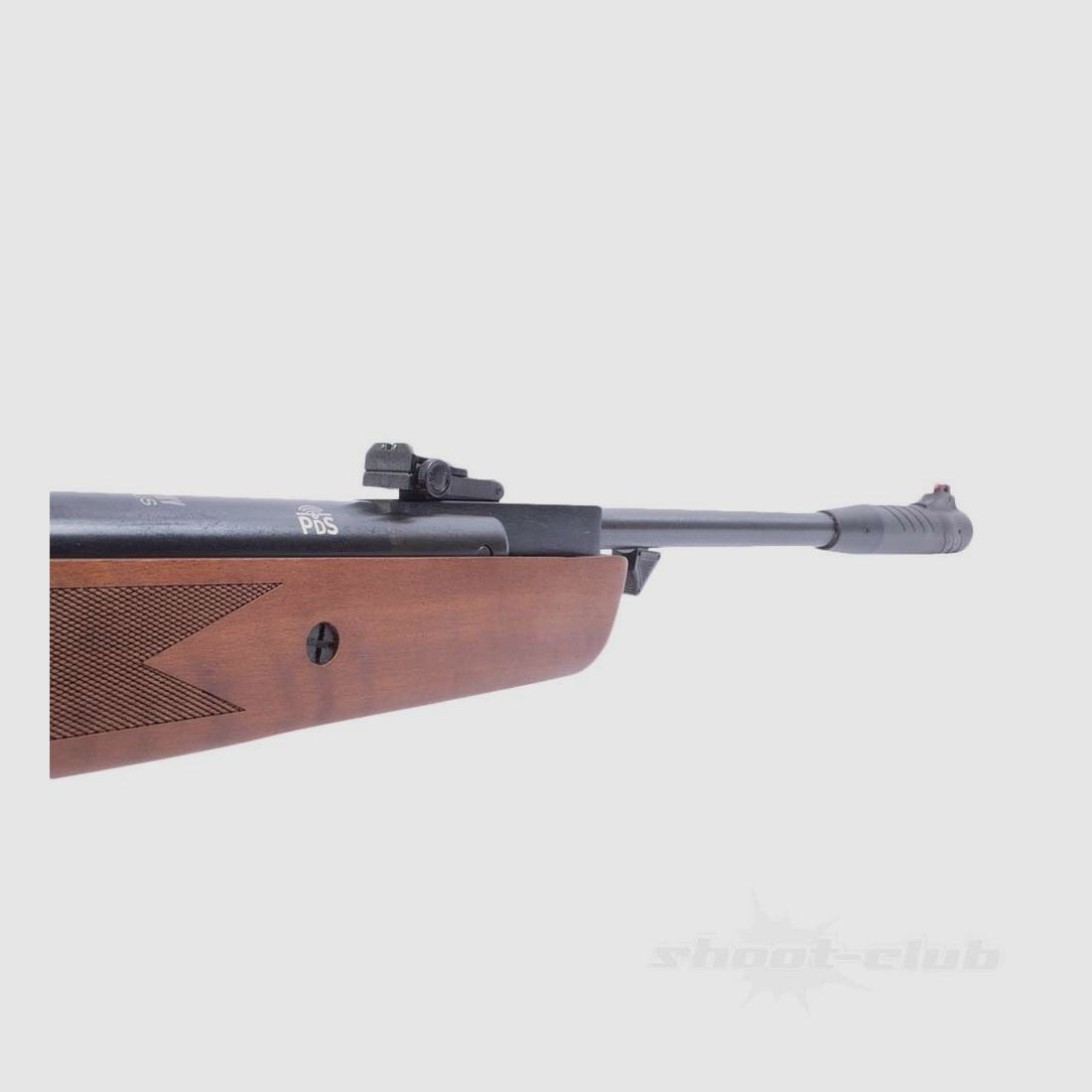 Mercury Caurus Pro Fucile ad Aria Compressa a Canne Basculanti 4,5mm Diabolo Calcio in Legno