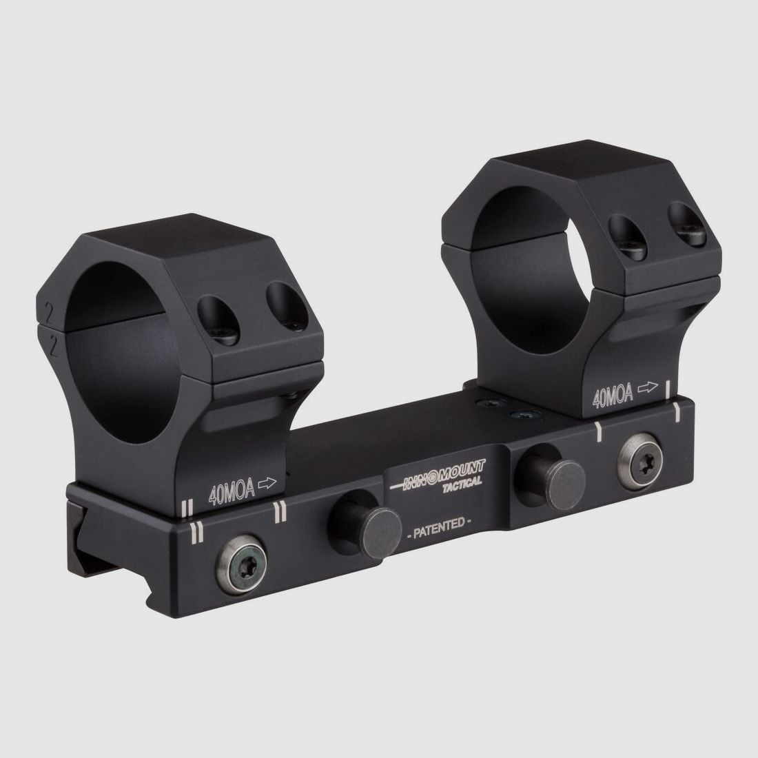 INNOGUN Montage Tactical-Flex Schnellspann, ø 34 mm, BH 21, Vorneigung 20-40MOA