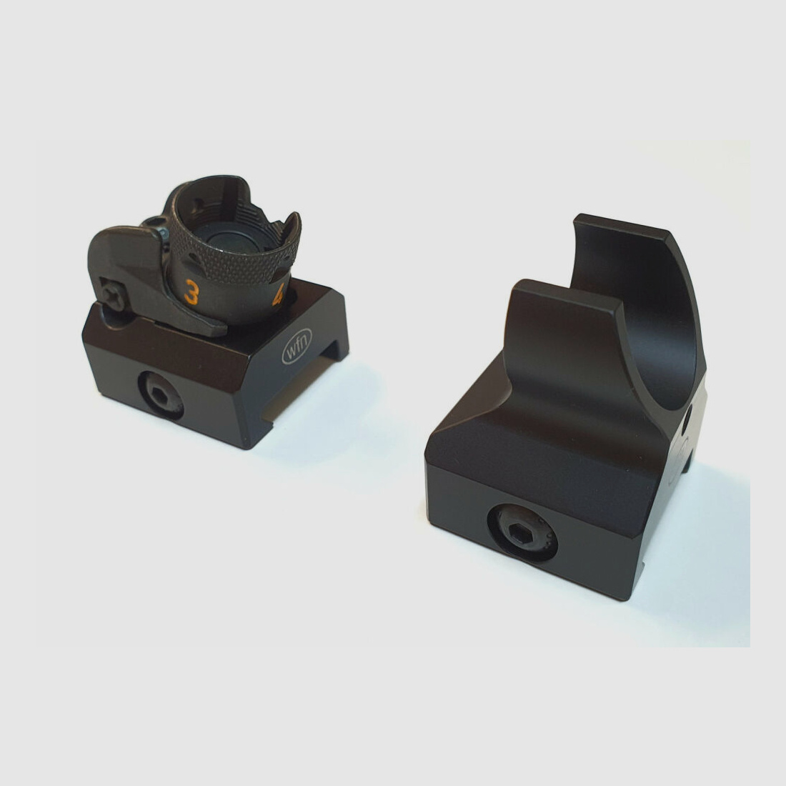 WFN Svizzera Set di mirino WFN svizzero con mirino a tamburo Heckler & Koch per Picatinny ad esempio MR308 / MR223 ecc.
