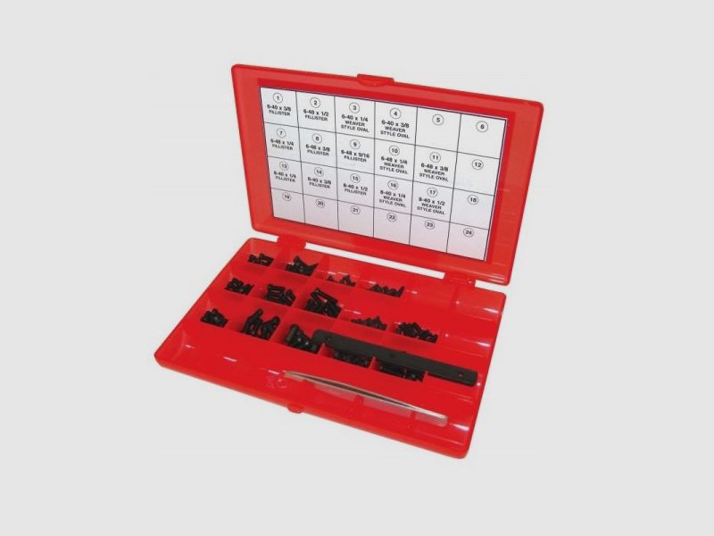 Kit de vis hexagonales Master Gunsmith 142 pièces
