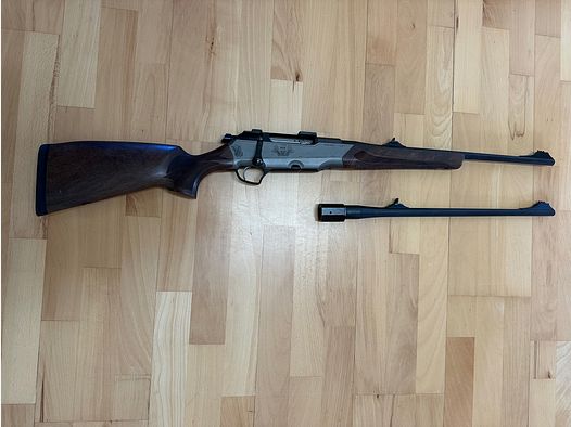 Fabarm Iris cal. 30-06 and interchangeable barrel 9.3x62 with swivel mount base