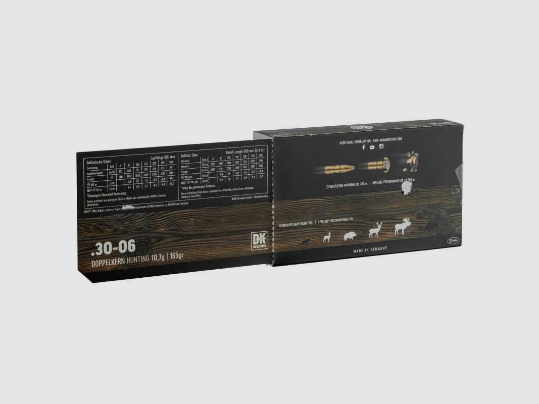 RWS 30-06 Springfield Spitzgeschoss KS 165 gr / 10,7 g - 165 gr / 10,7 g, Bild 9 von 10