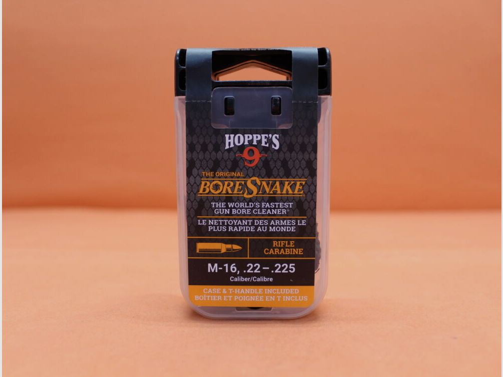 Hoppe Hoppe's BoreSnake Rifle Cleaner .22/ .223/ 5.56mm Cleaning System for Rifles (24011)