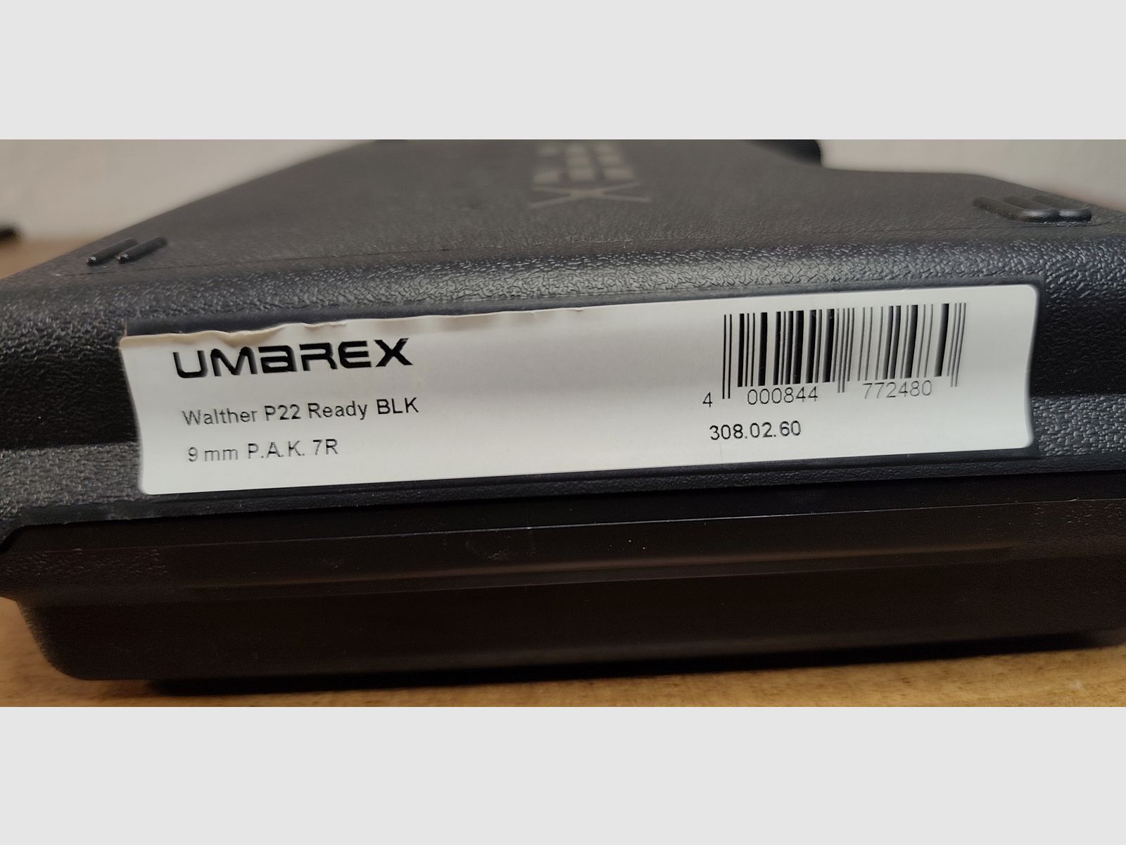 Walther P 22 czarny PTB 778 w stanie nowym OVP + amunicja