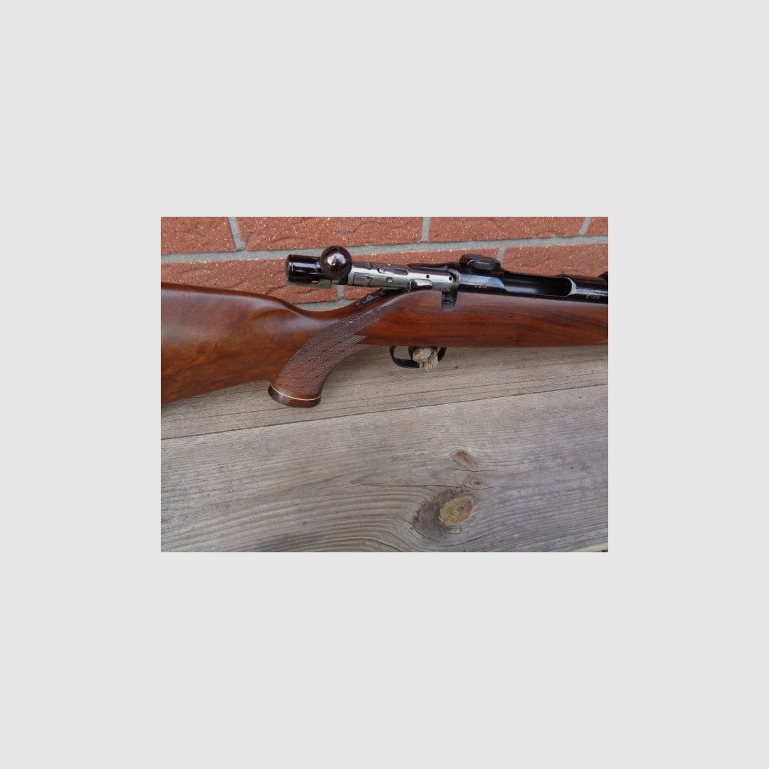 Sauer 80  Kal. 243 Win mit Schmidt und Bender 3-12x50 Klassik Abs 4. beleuchtet