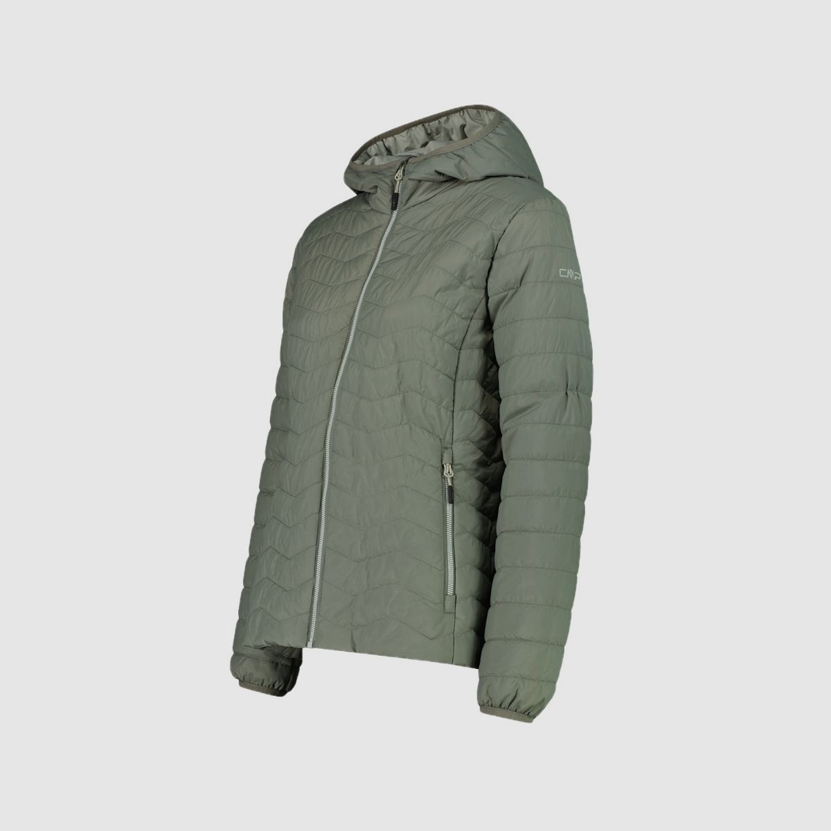 CMP Wattierte Steppjacke mit Kapuze für Damen