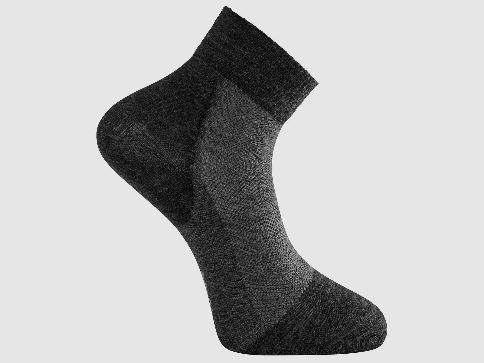 Woolpower Woolpower Socken Skilled Liner Short dunkelgrau schwarz