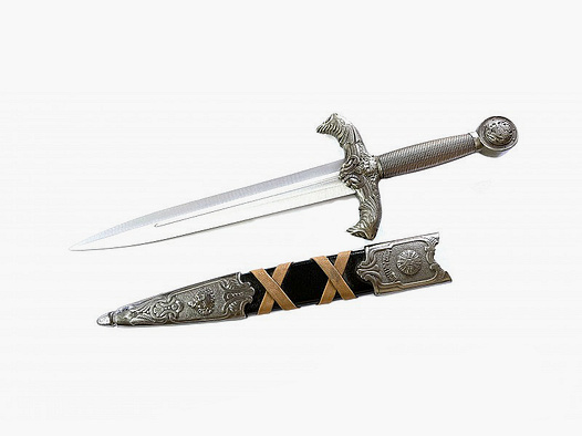 Couteau de roi Arthur avec fourreau