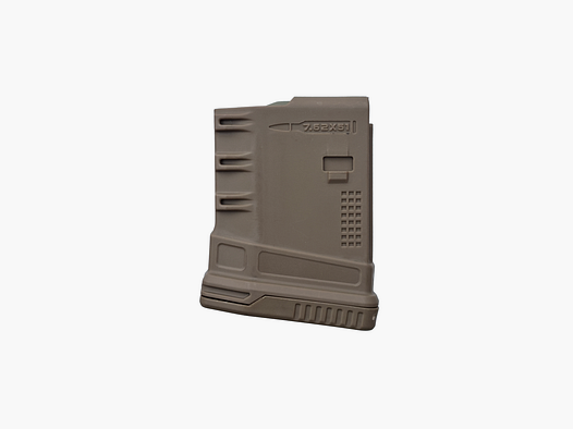 AR10-Polymermagazin, 10 Schuss, ZMG710 G2 Desert Tan No Logo – IMI Defense