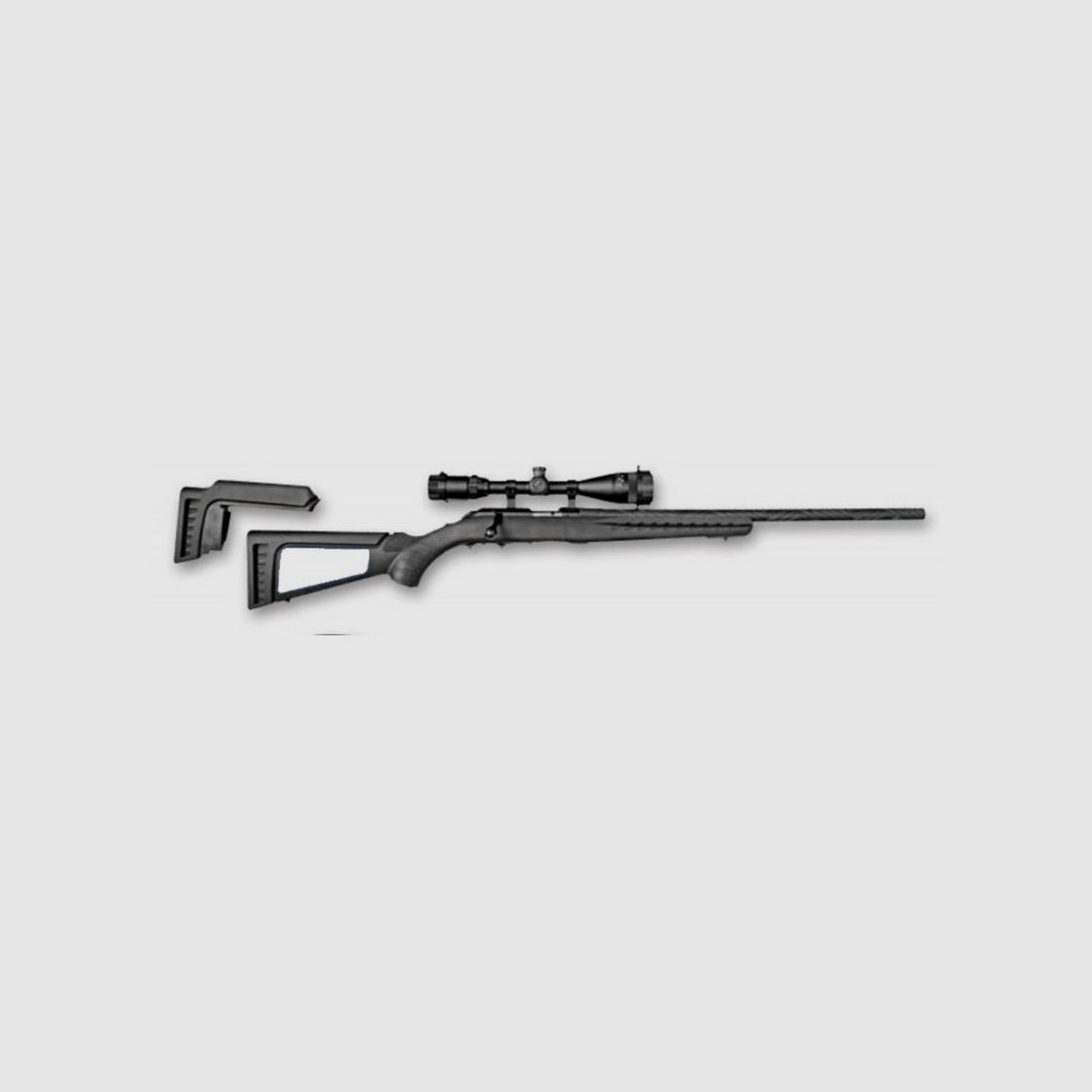 Carabine à verrou Ruger American Rimfire calibre .22LR 22'' + Lunette 3-9x40