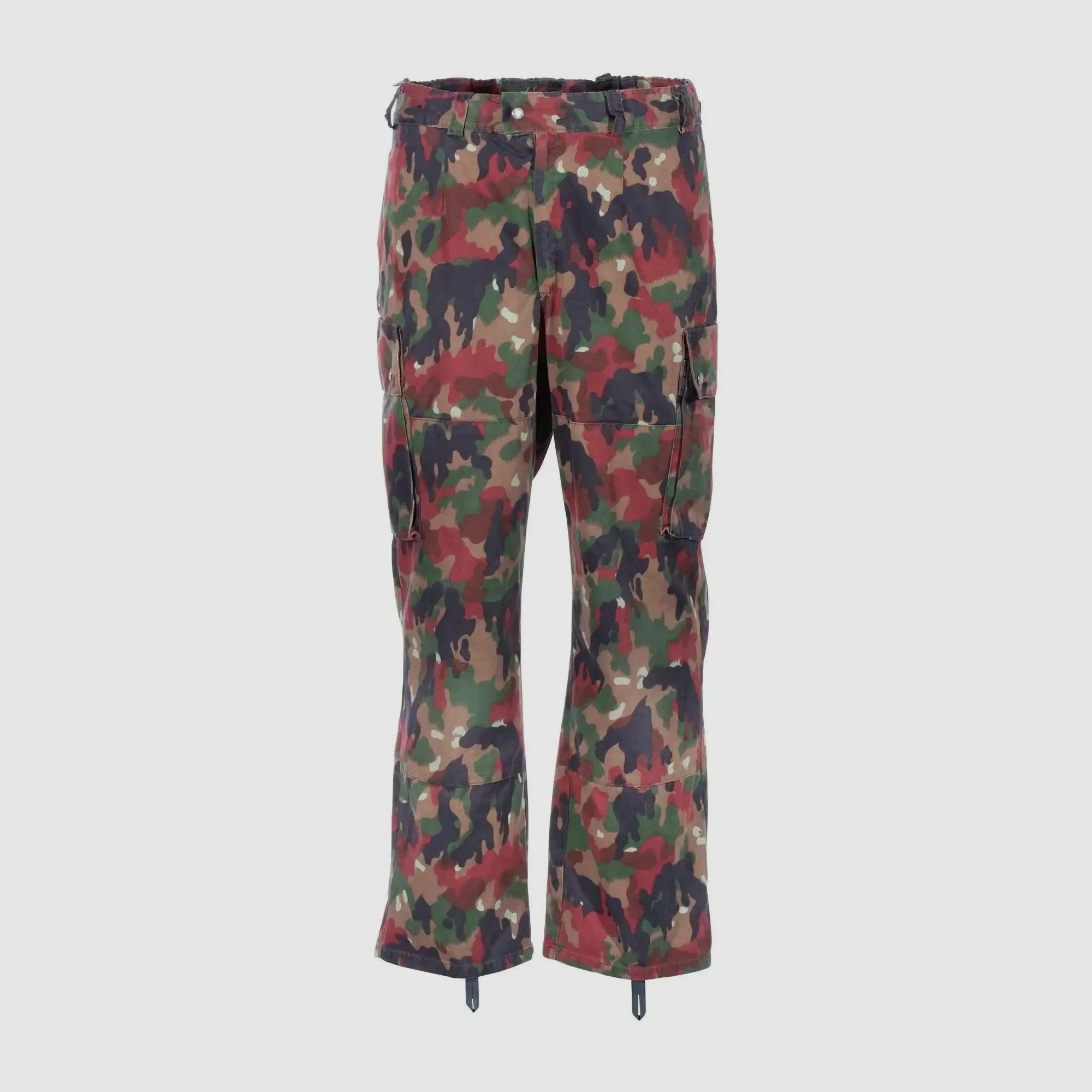 Armée suisse Armée suisse Pantalon de champ suisse M83 camouflage d'occasion - 44 hommes