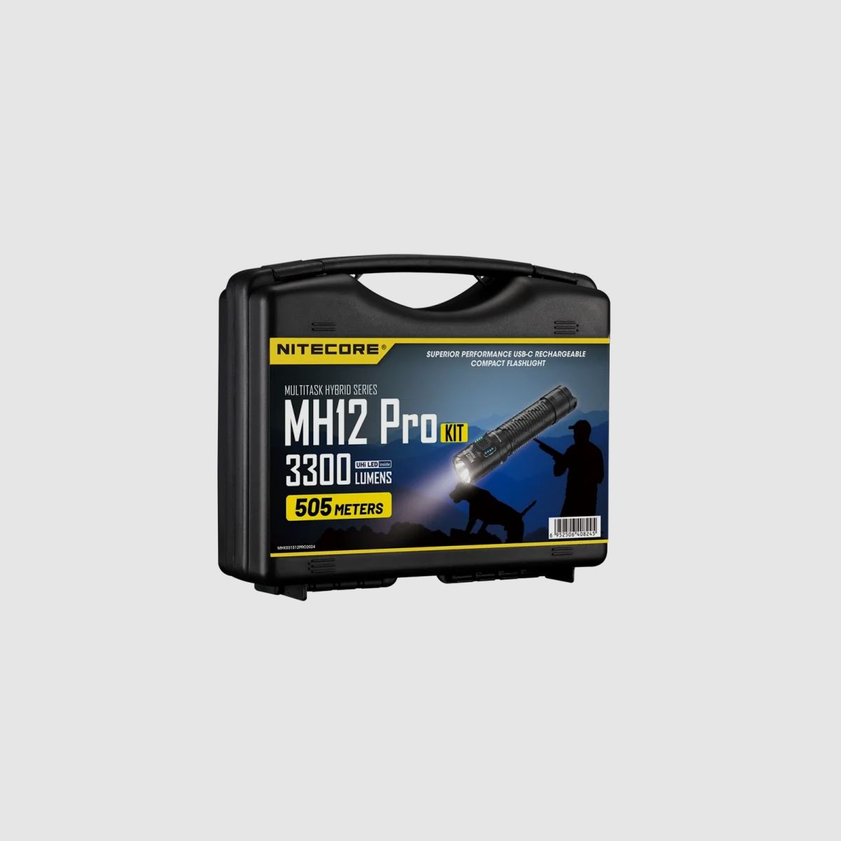 Lampe torche Nitecore MH12 Pro (kit), image 1 sur 2