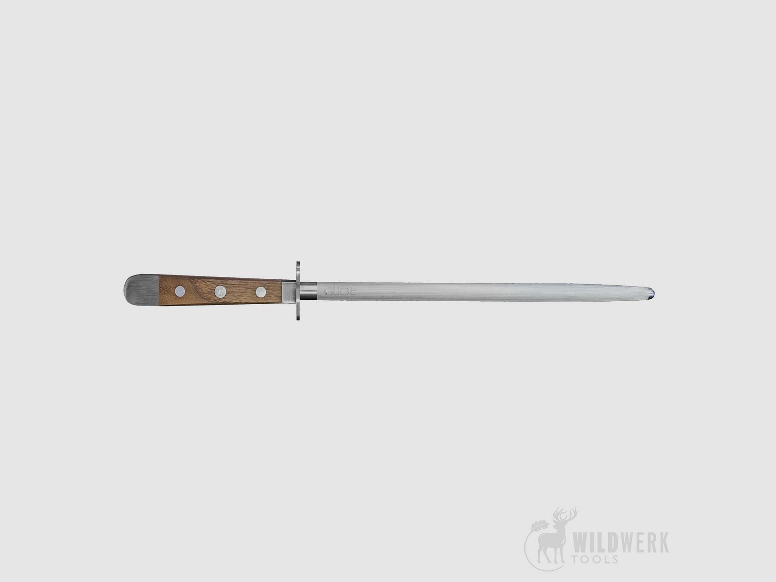 Güde Sharpening Steel Alpha Walnut