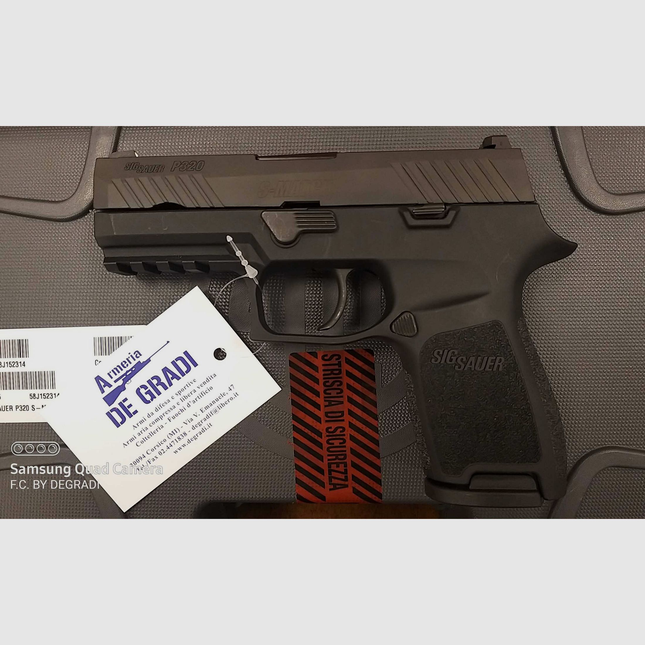 SIG SAUER P320 S-MATCH 3,9” 9X21, afbeelding 3 van 3