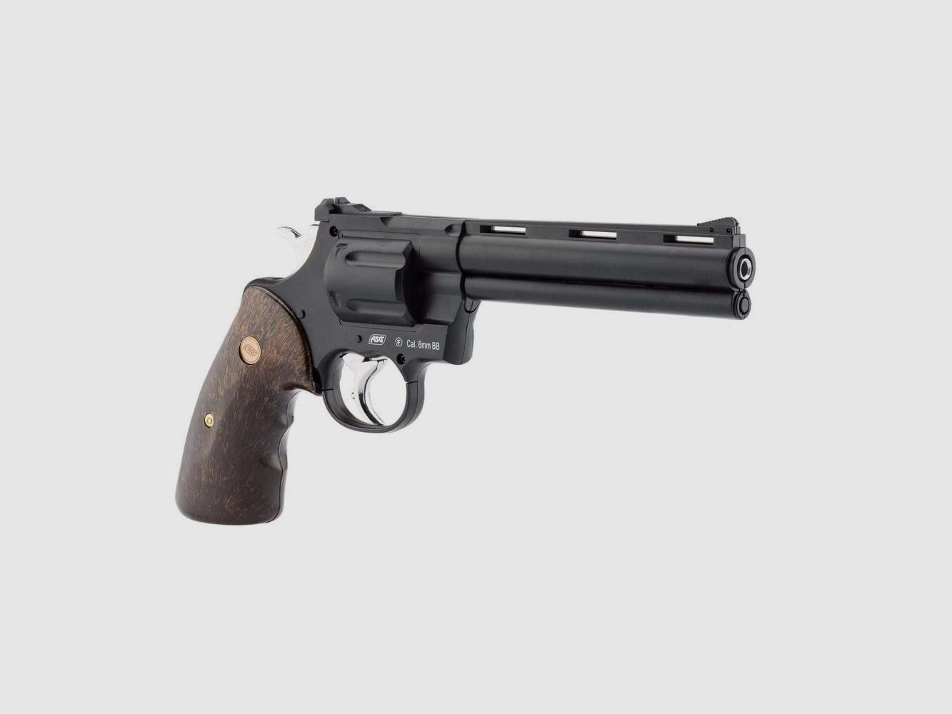 Replik Revolver ASG R 357 Schwarz Gas - Realistisch und Leistungsstark - Für Präzisionsschießen und Freizeit, Bild 2 von 6