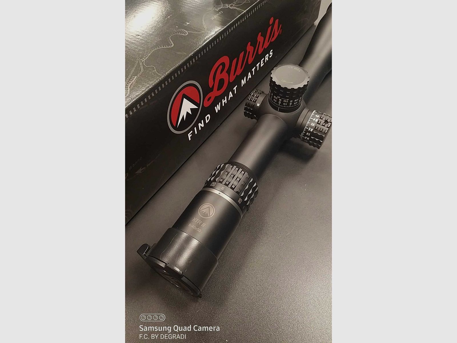 BURRIS XTR II 8-40x50mm 34mm Rura Tylna Płaszczyzna Ogniskowa, zdjęcie 1 z 4