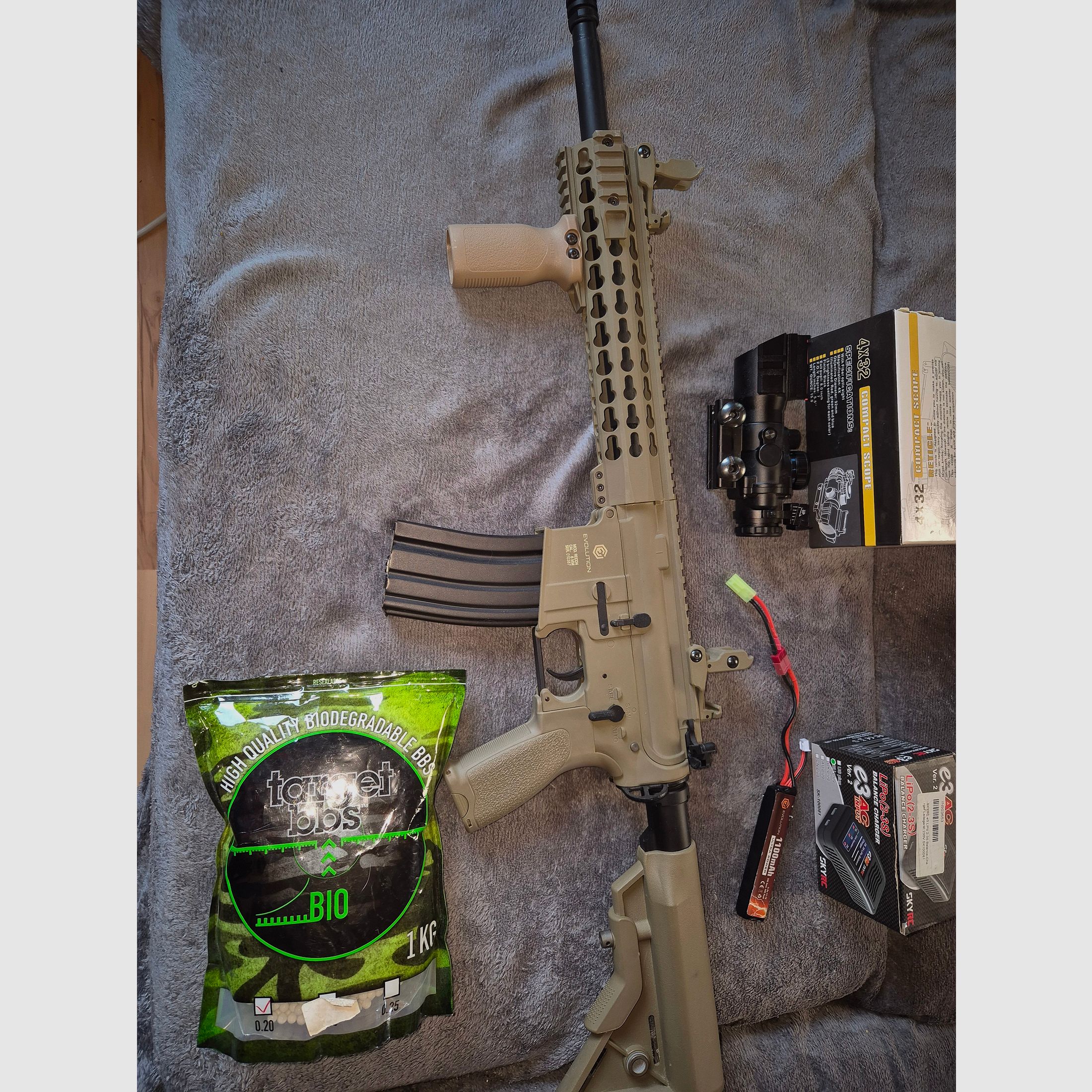 Akku airsoft ab 18 Jahren  (Halbautomatisch) 