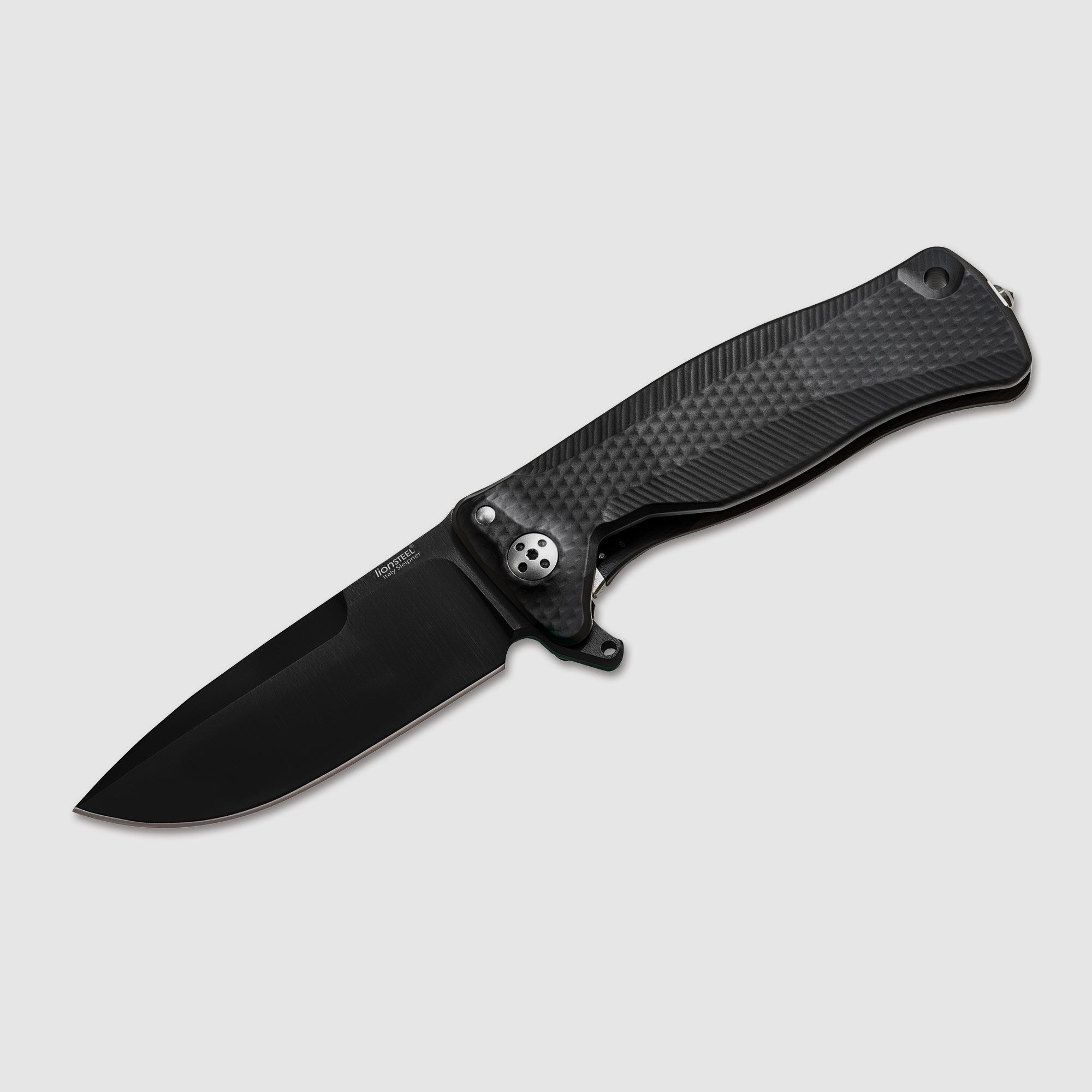 Taschenmesser LIONSTEEL SR-11 ALUMINIUM BLACK BLACK