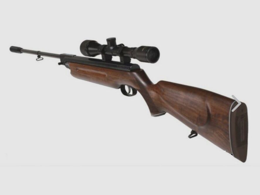 Weihrauch Gewehr HW35 Schalldämpfer Set Kal. 4,5mm mit ZF 4x32