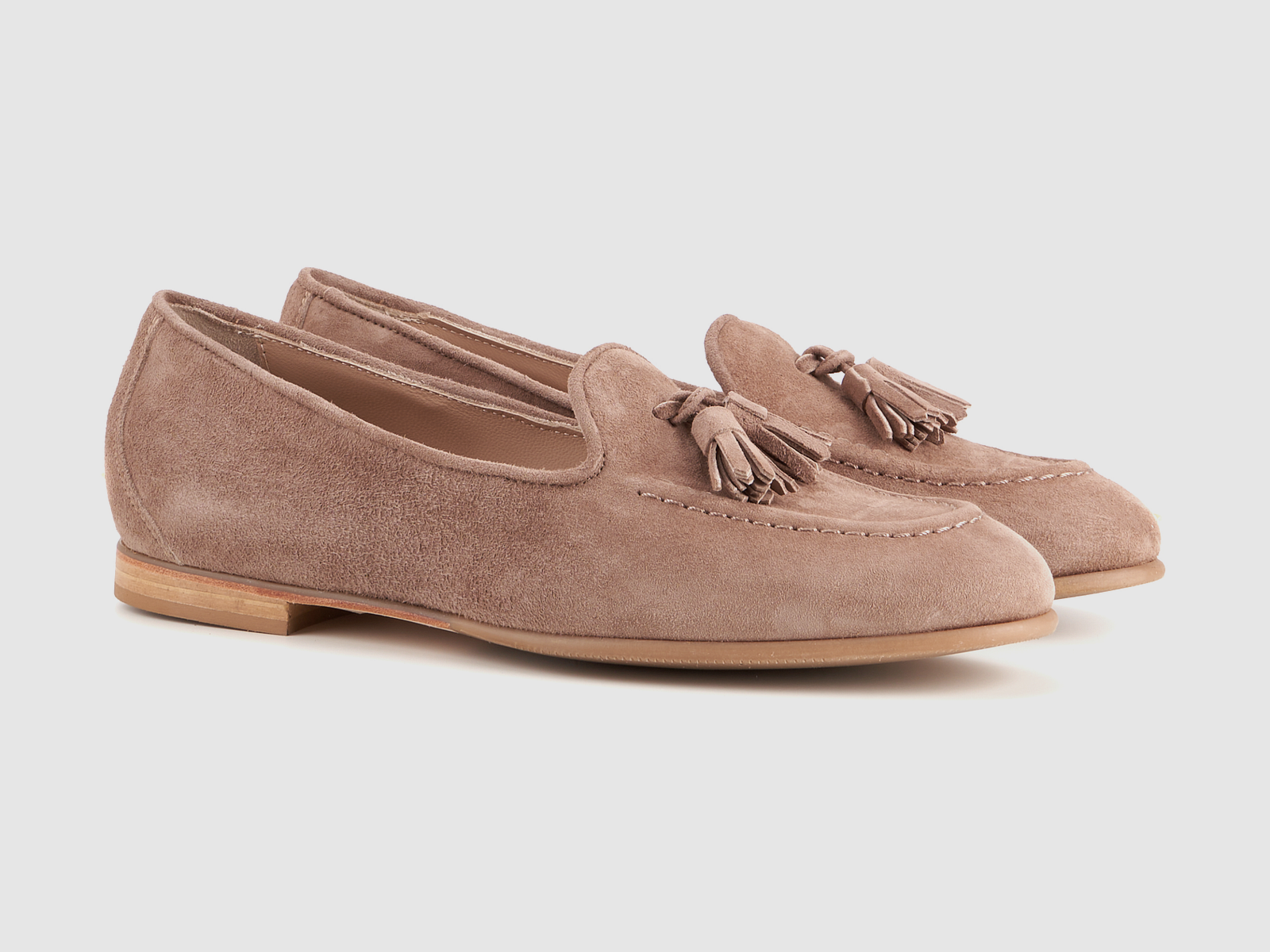 dirndl & bua Loafer Antikbock in Taupe, Bild 1 von 3