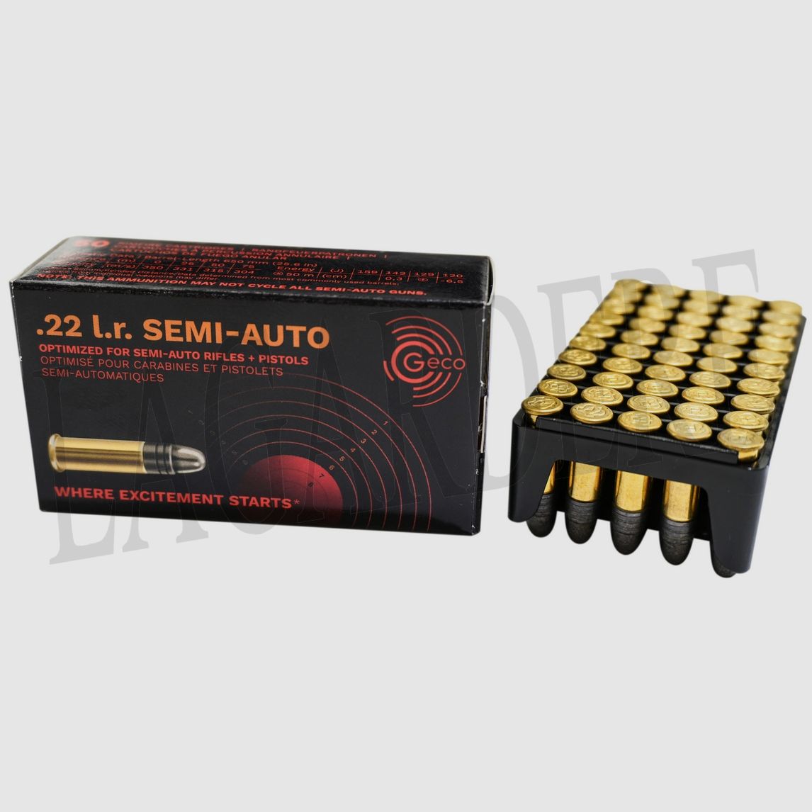 GECO LRN 40 GRS SEMI-AUTO (PATRONE MIT GESCHOSS)
