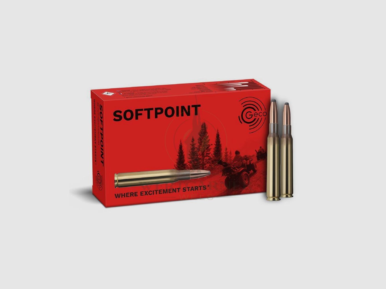 GECO 7x64 SOFTPOINT 10,7g/165gr, 20 pz/confez., immagine 1 di 2