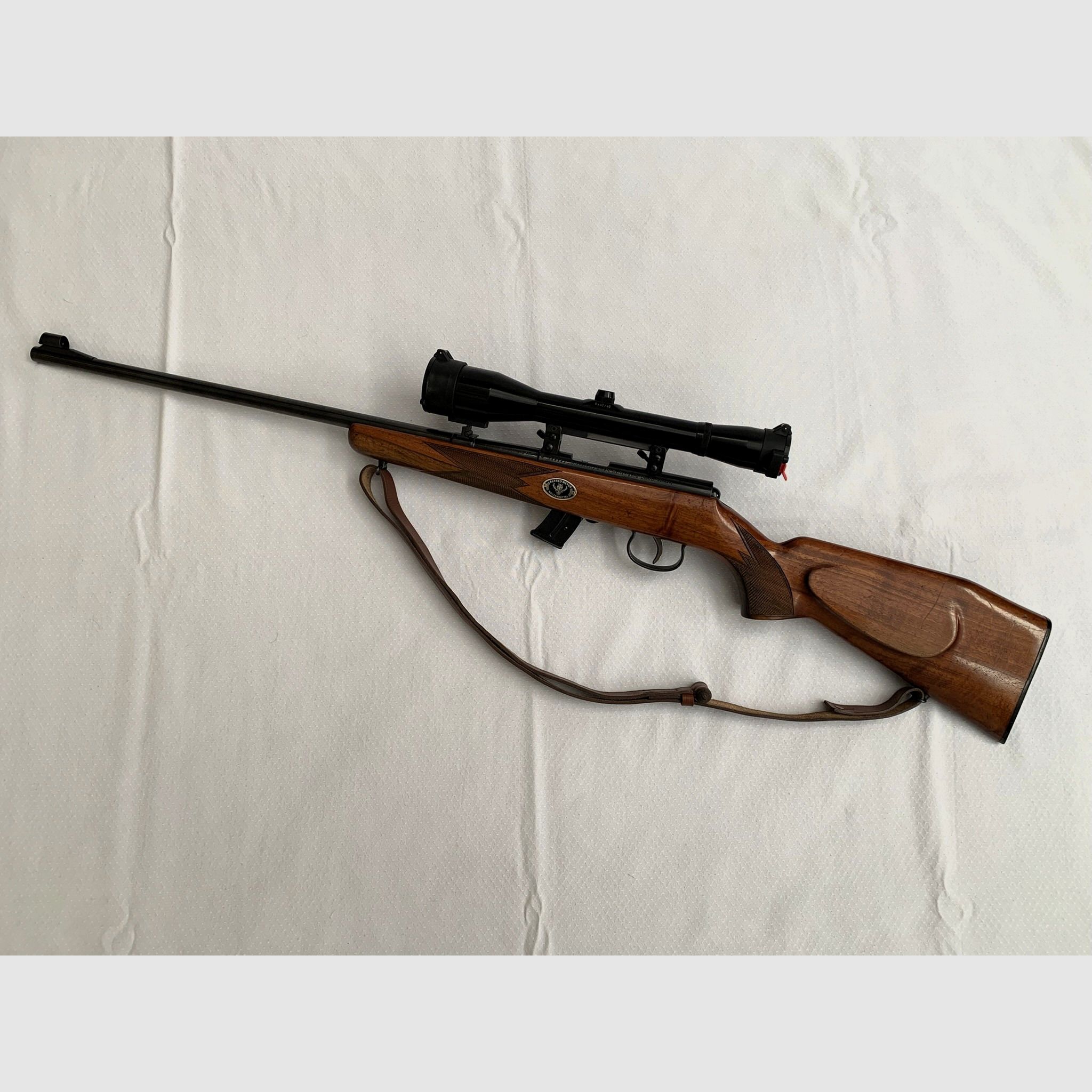 Kleinkalibergewehr Anschütz 1416 mit Zielfernrohr – Kaliber .22lr