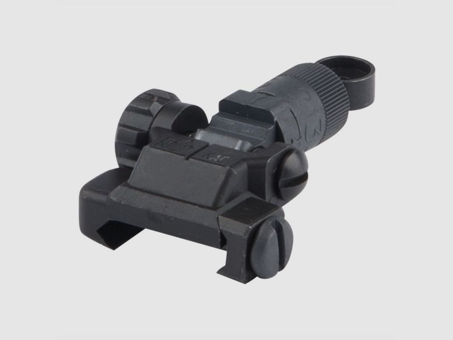 KNIGHTS ARMAMENT AR-15 FLIP-UP ADJ TACTICAL MICRO REAR SIGHT 600 METER BLK, imagen 6 de 6