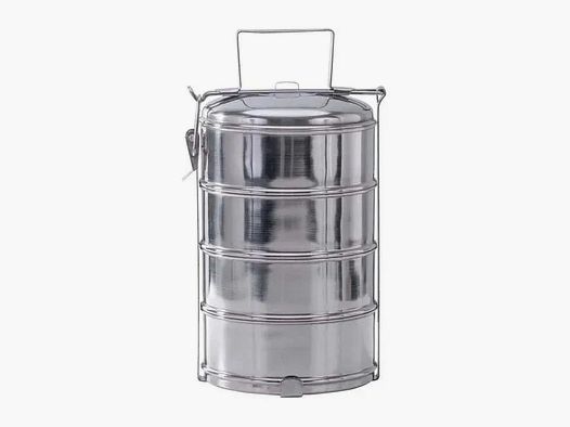 Fox Outdoor Fox Outdoor Speisebehälter 4-teilig silberfarben