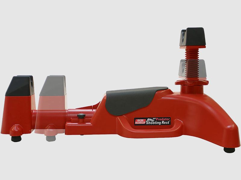 MTM Soporte de Tiro para Armas Cortas y Largas PSR30 Predator Rojo