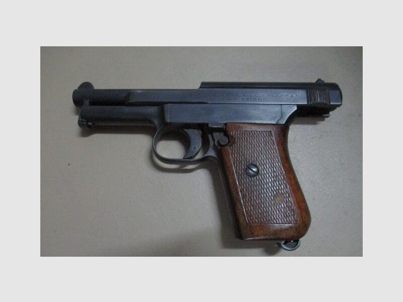 Mauser pistol M1910/14/34 7.65mm Browning without magazine and proof test