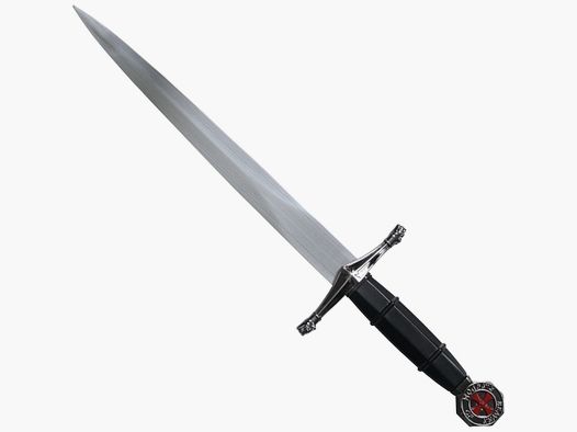 Fantasiedolch Templer Ritter Dolch