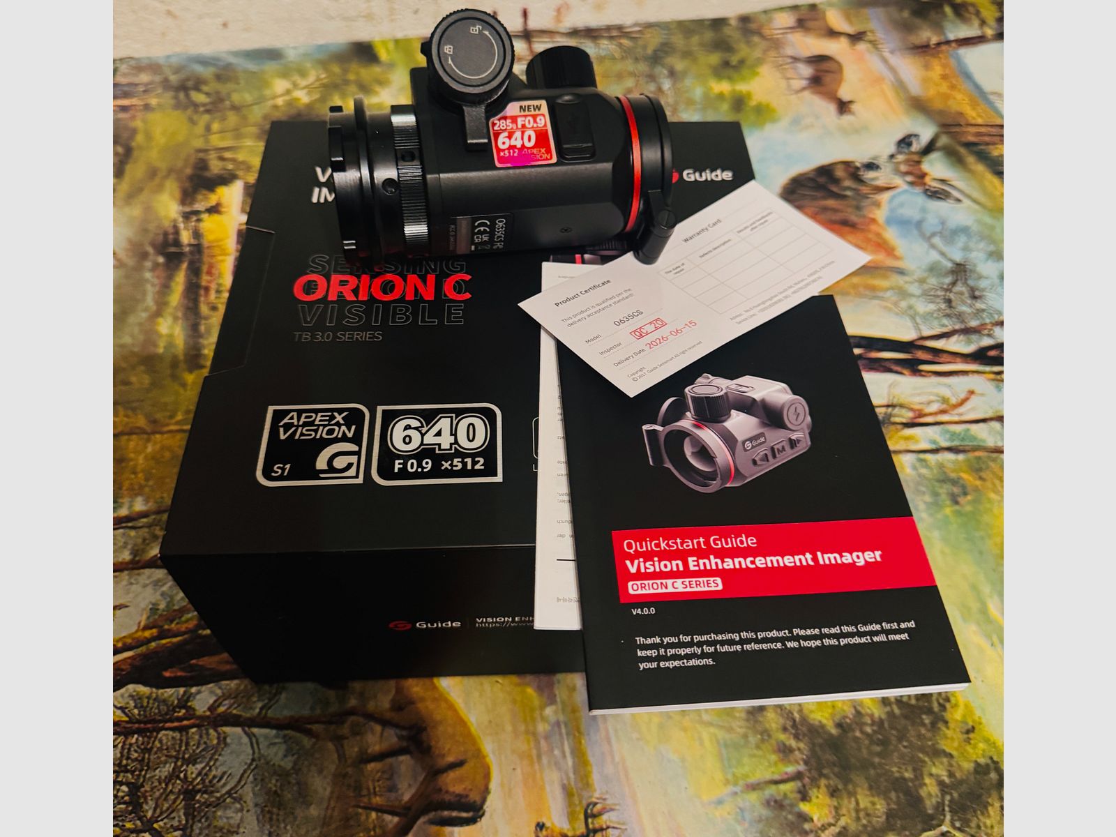 Guide Orion C635 wraz z łącznikiem Rusan, nowy rachunek, zdjęcie 3 z 3