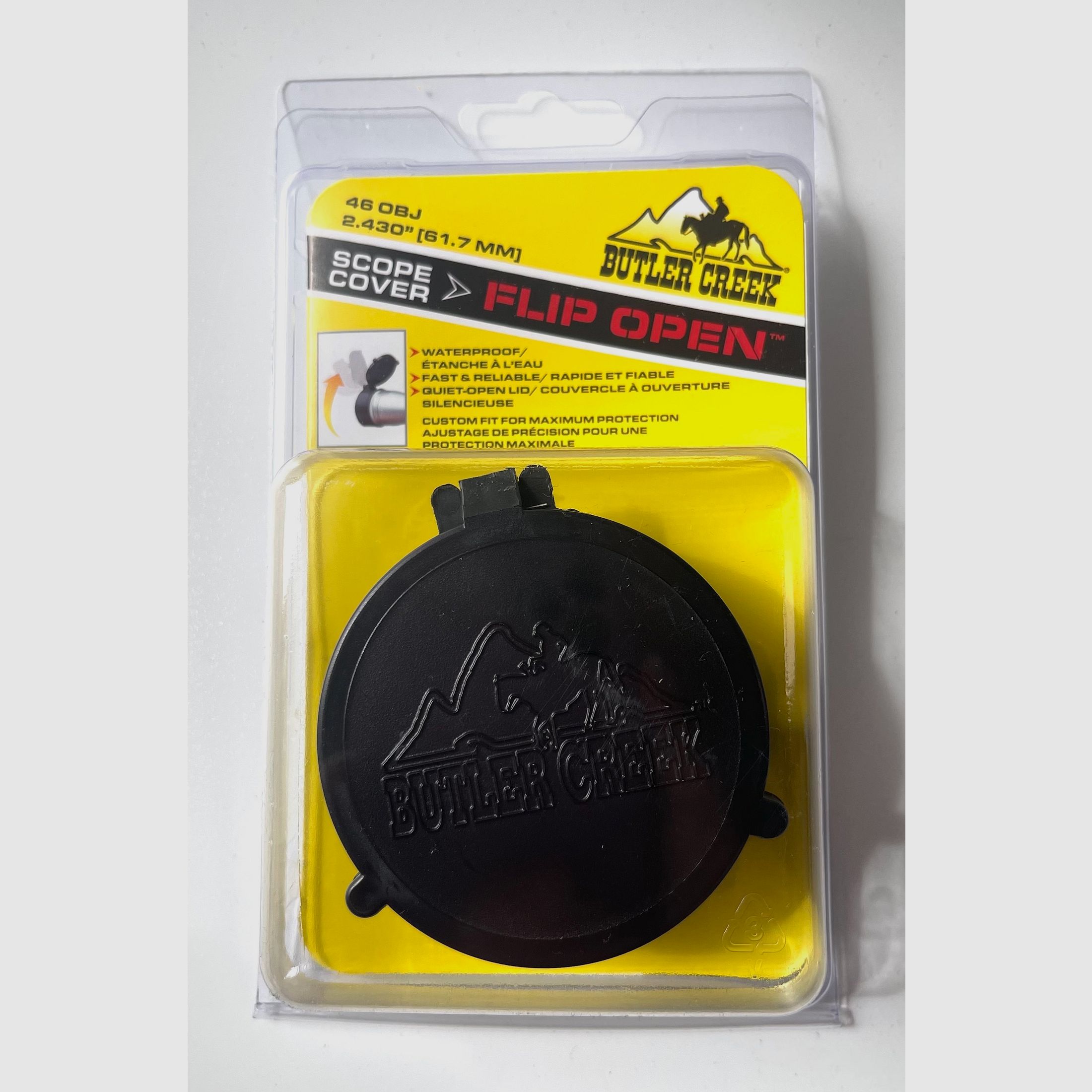 Butler Creek 30460 Flip Open Objectives Objektivdeckel 46 OBJ 61,7mm
