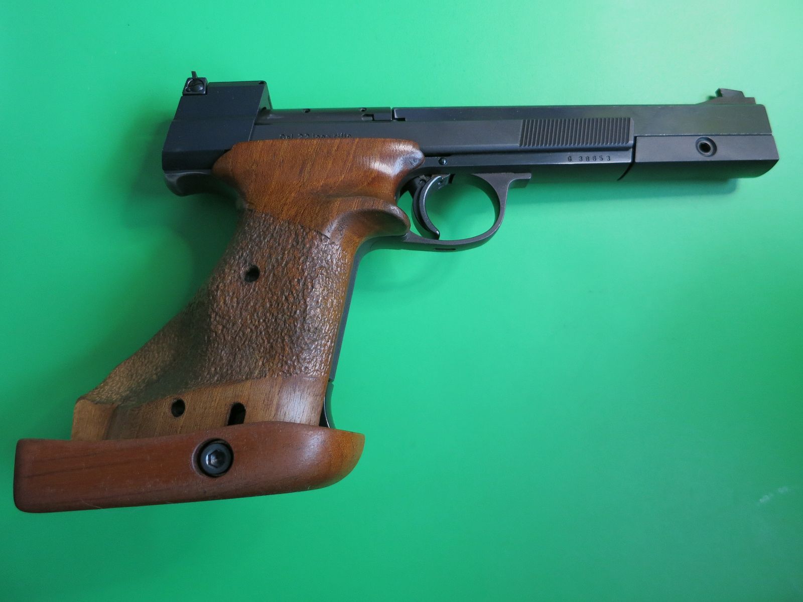 Hämmerli International 208, miglior pistola sportiva svizzera, .22lr + peso della canna + impugnatura sportiva       #19