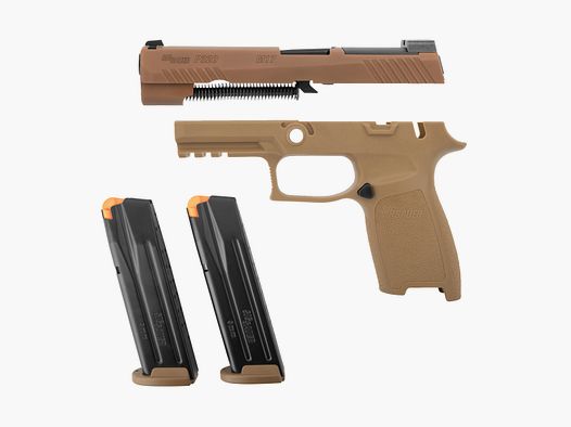 SIG SAUER P320 M17 Coyote Tan sistema intercambiable 9mm Luger - Armas de fuego