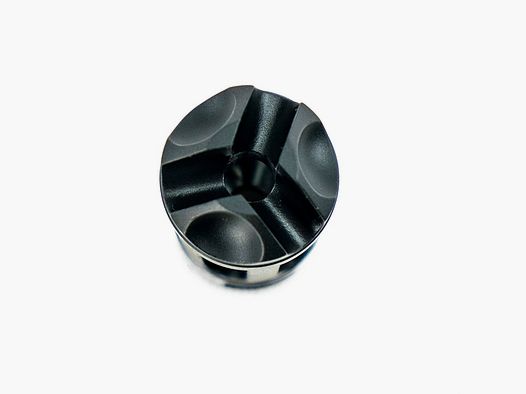 FAXON FIREARMS MUZZLOK® 5.56X45MM FAXON FIREARMS MUZZLOK 5.56X45 NATO PORTED FLASH HIDER NITRIDE BLACK