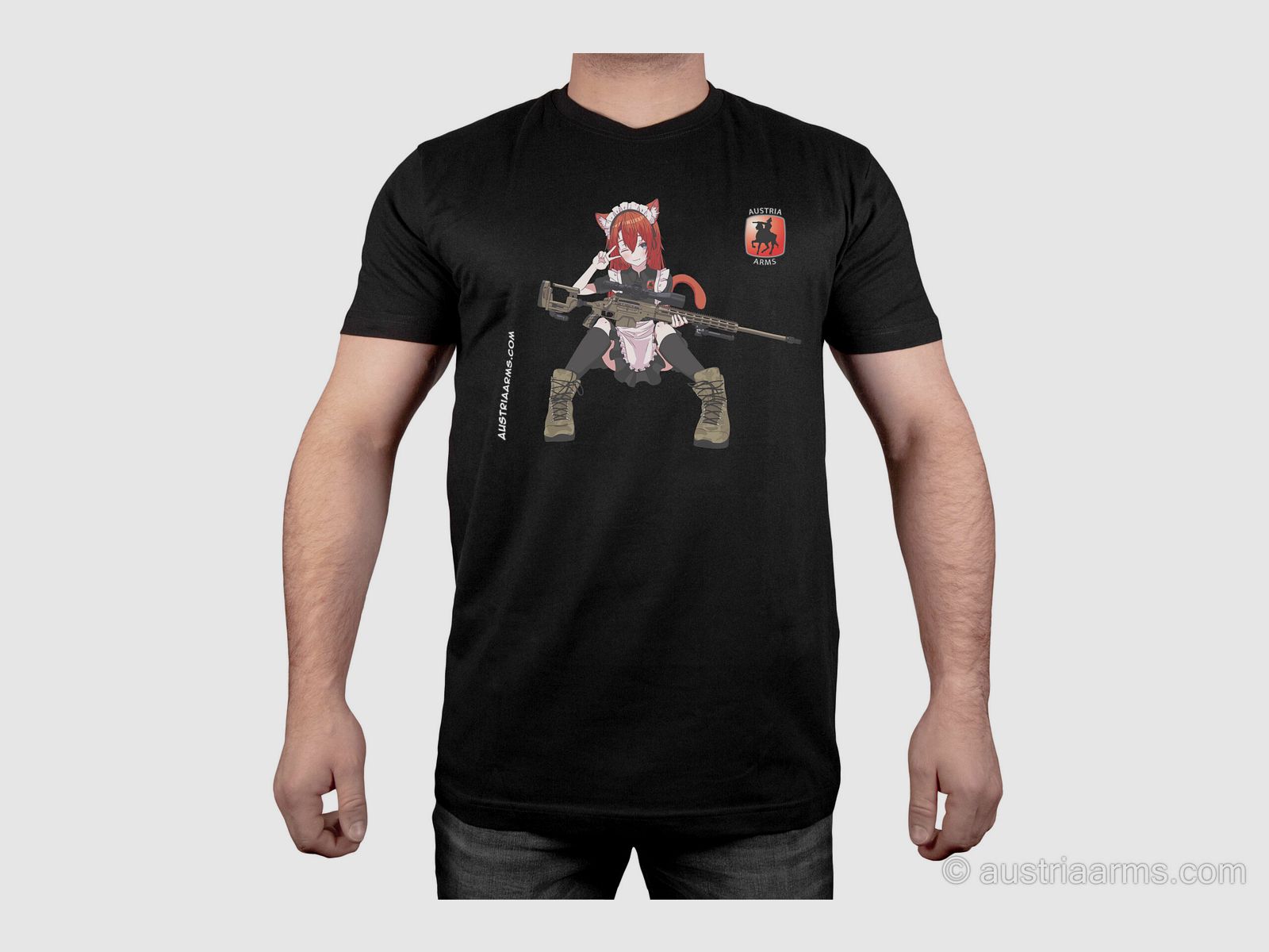 Austria Arms T-Shirt "Anime Girl", image 1 of 3