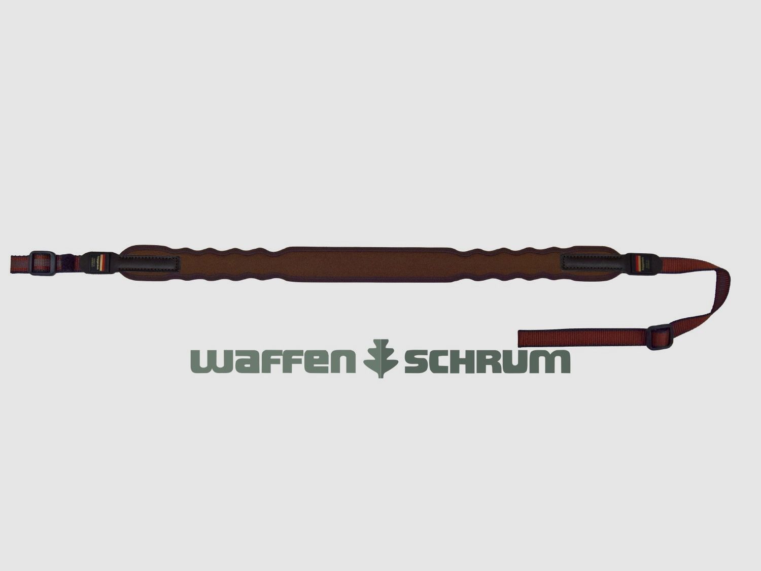 Niggeloh Gewehrriemen Elegant Neopren - Braun für Flinte