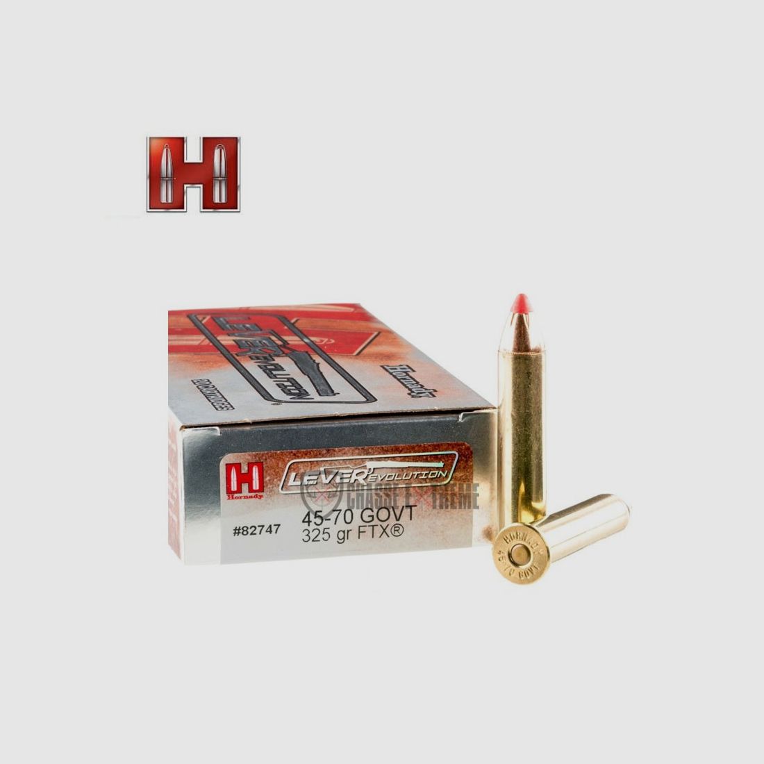 20 Patronen HORNADY Leverevolution 45-70 Govt 325 Gr Ftx