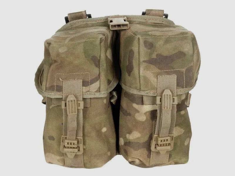 British Army Britische Magazintasche doppelt gebraucht
