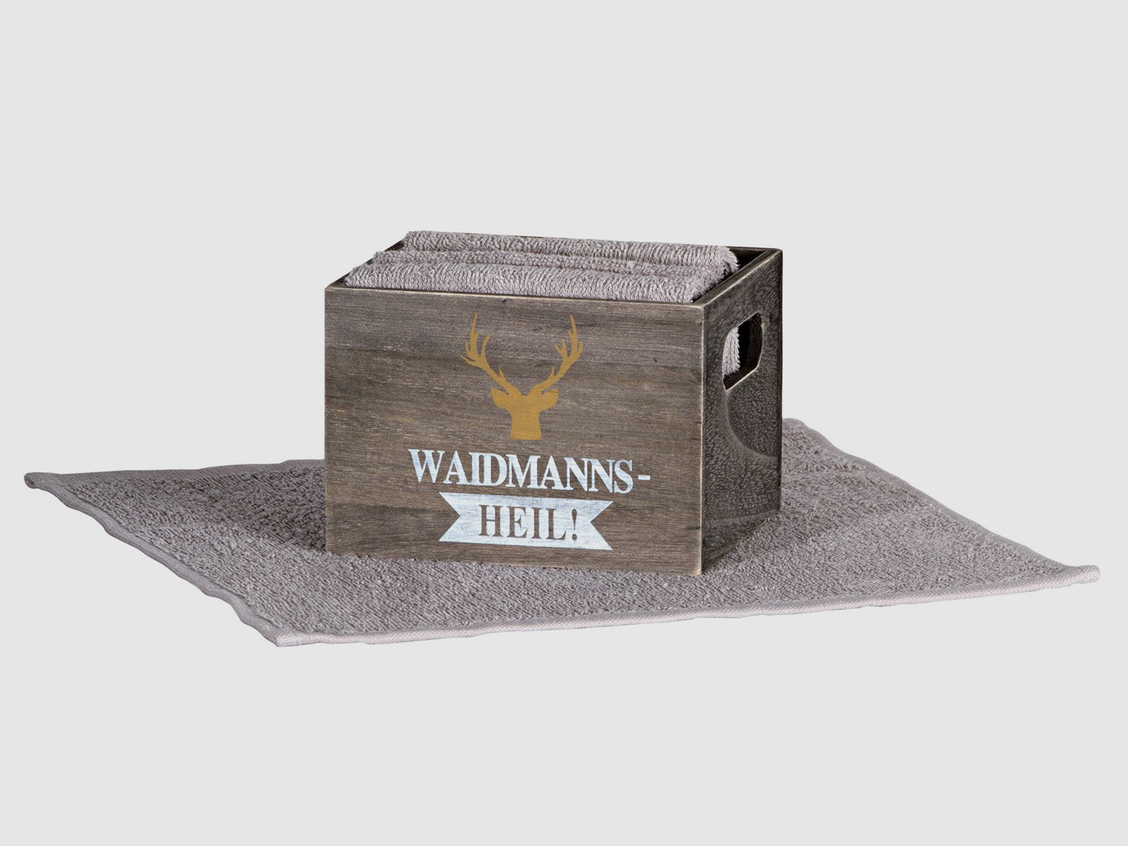 Box mit 4 Gästehandtüchern