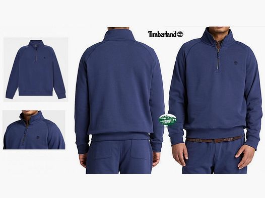 TIMBERLAND Exeter River half zip sweatshirt blue