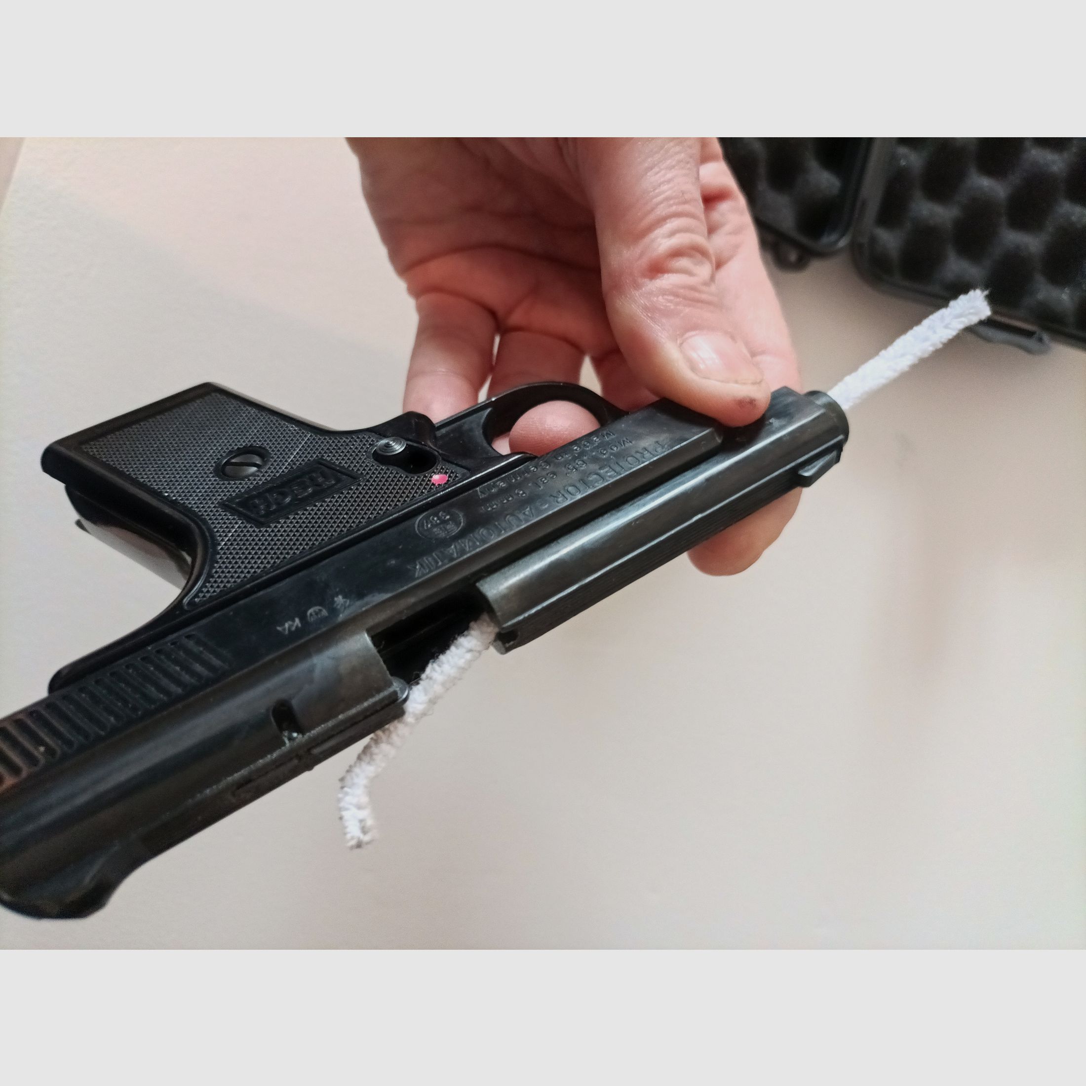 UMAREX Perfecta FBI 8000 Ungeschossen Neu! Original Schachtel und Zubehör Kaliber 8mm